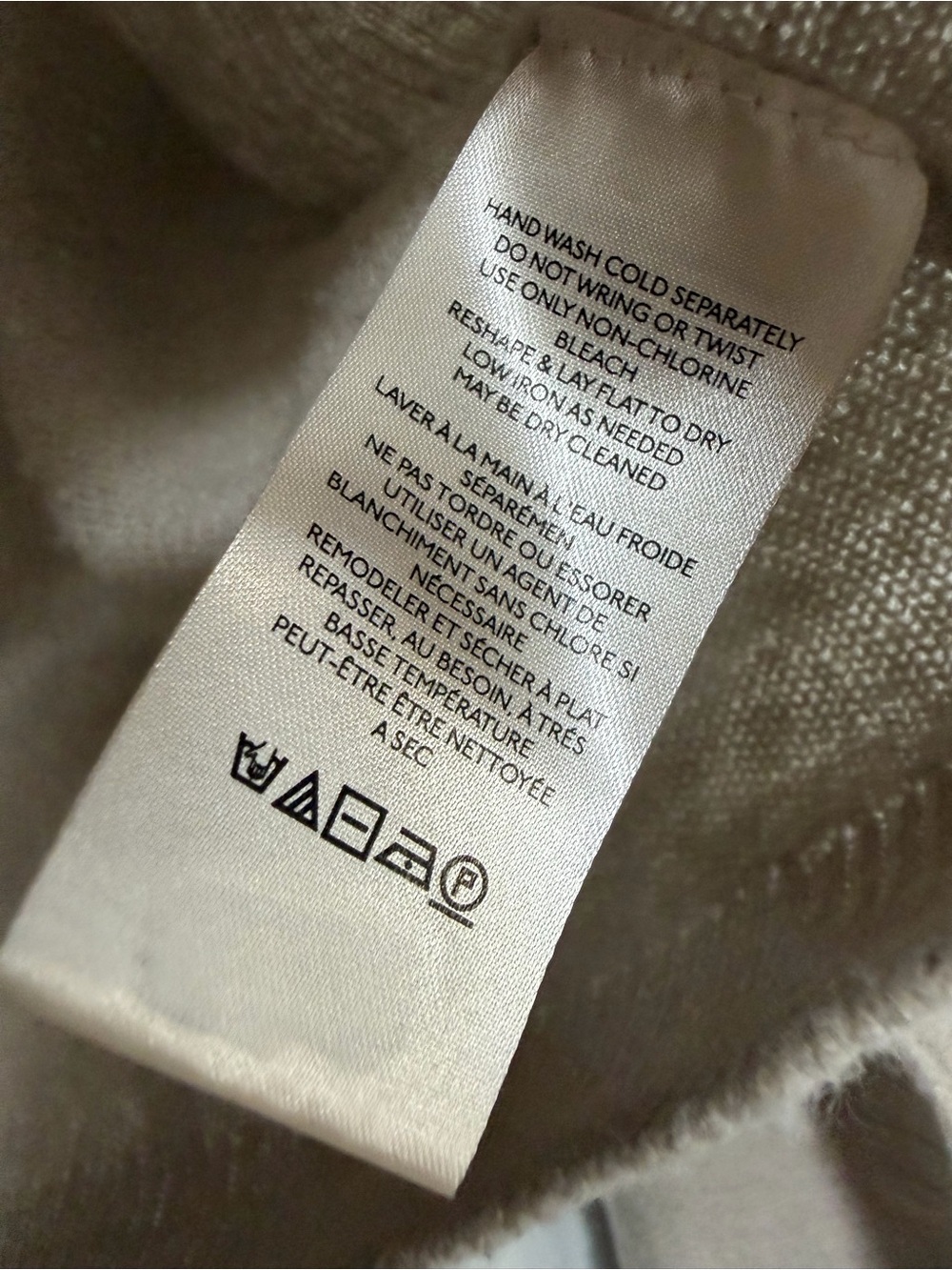 Free People Ribbed Cashmere Sweater size medium - Picture 5 of 10